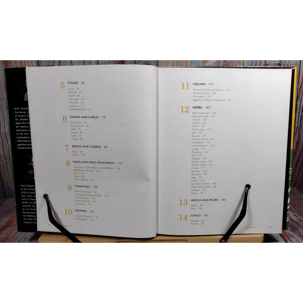 Produce by Brad Matthews & Paul Wigsten Culinary Institute of America (2011, Har
